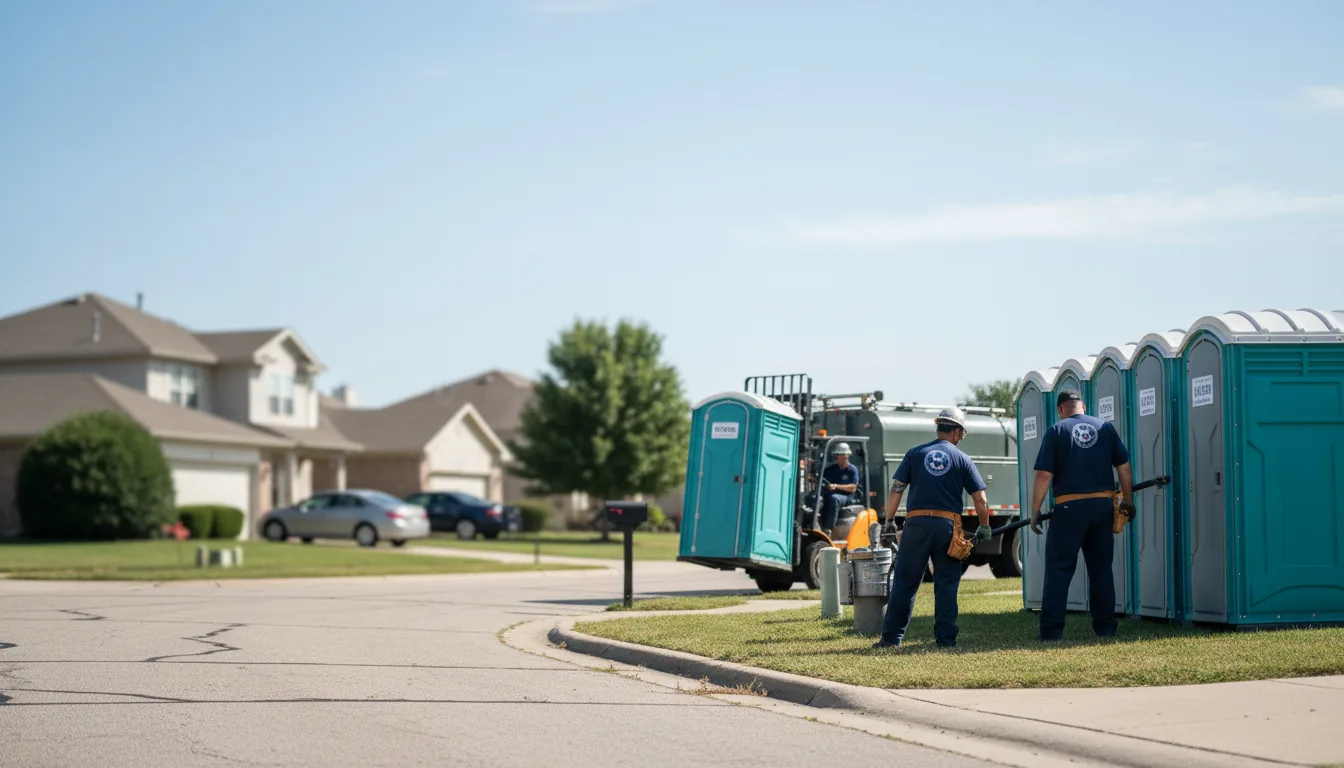 Porta Potty Rental in Fort Loramie, OH near me